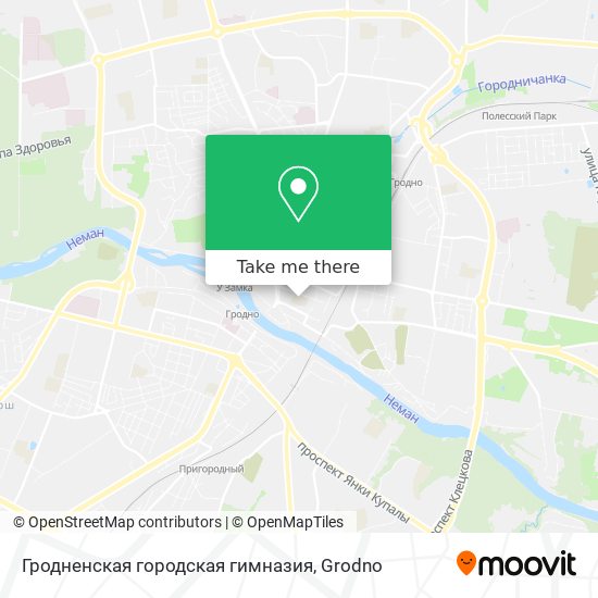 Гродненская городская гимназия map