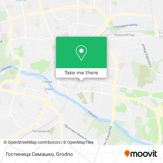 Гостиница Семашко map