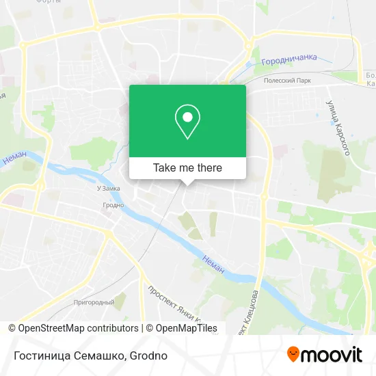 Гостиница Семашко map