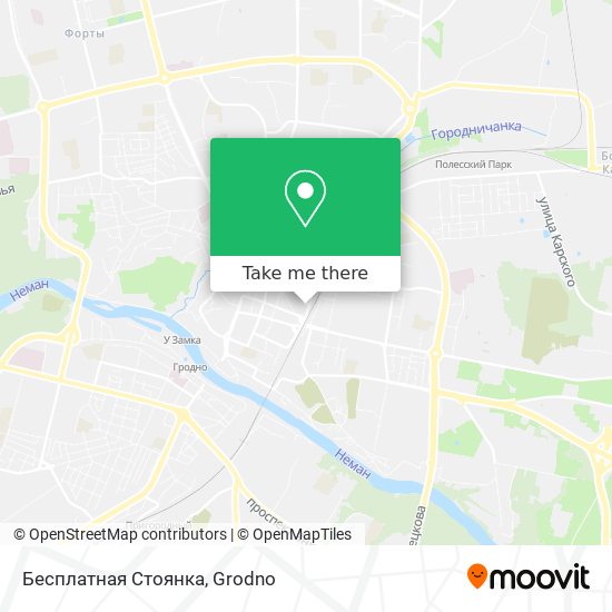 Бесплатная Стоянка map
