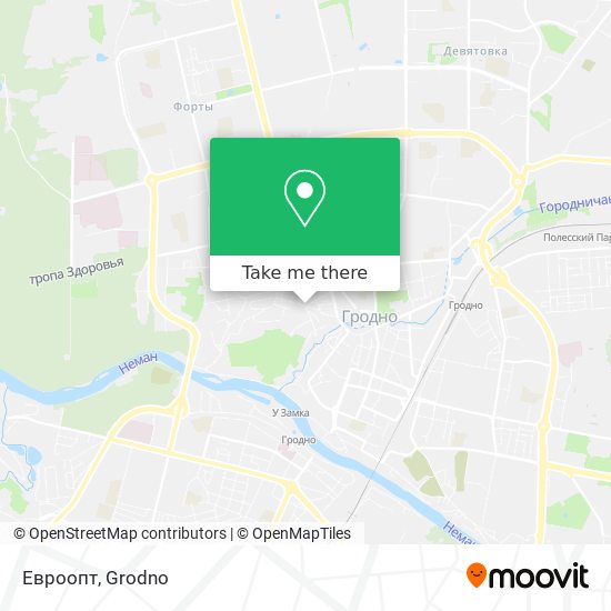Евроопт map