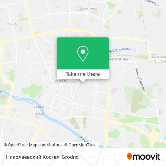 Николаевский Костел map