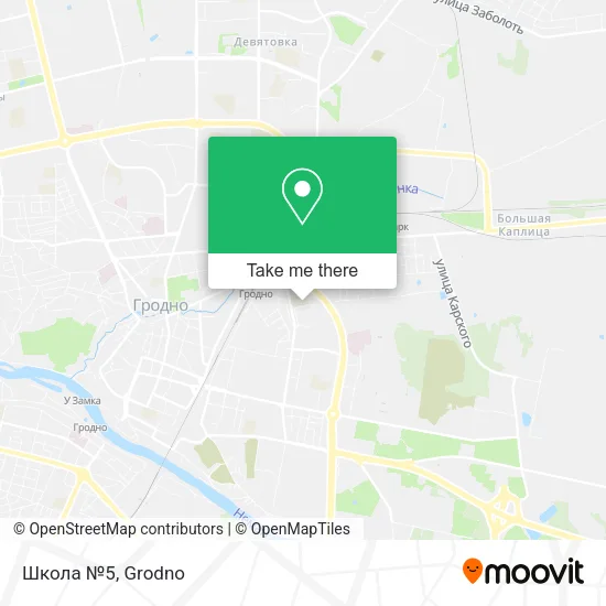 Школа №5 map