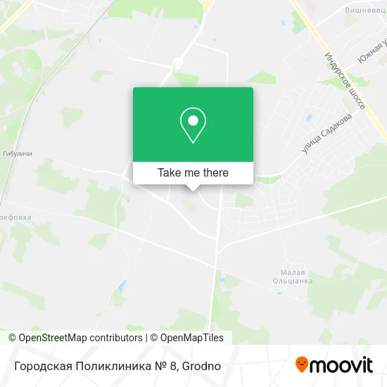 Городская Поликлиника № 8 map