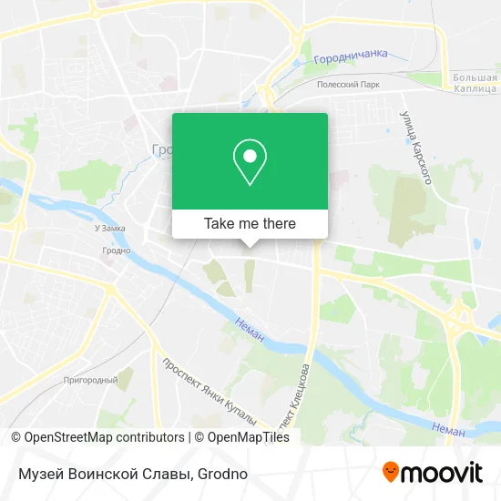 Музей Воинской Славы map