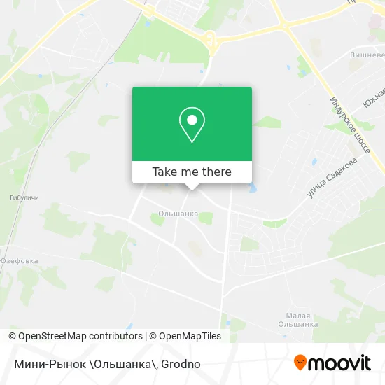 Мини-Рынок \Ольшанка\ map
