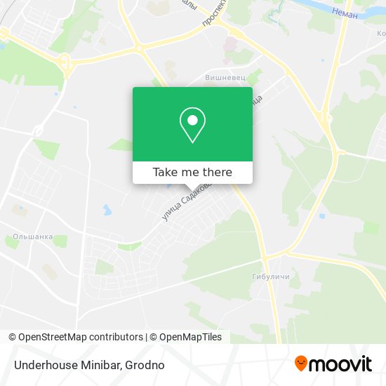 Underhouse Minibar map