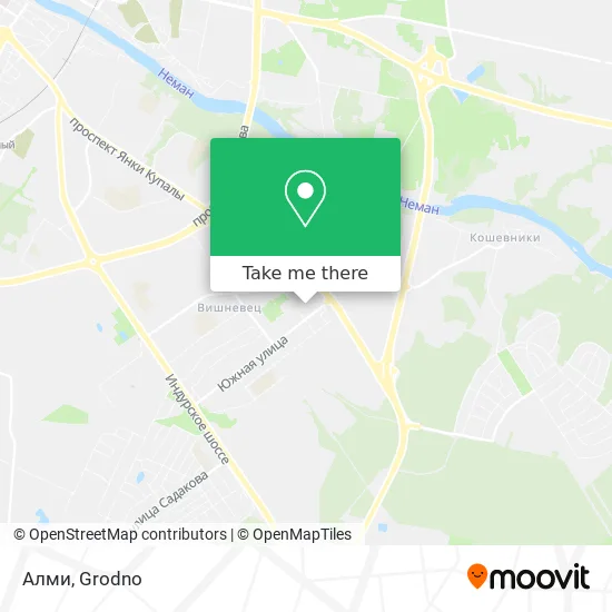 Алми map