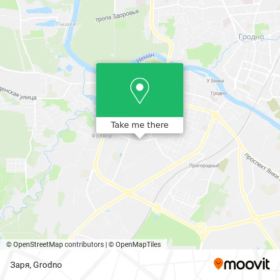Заря map