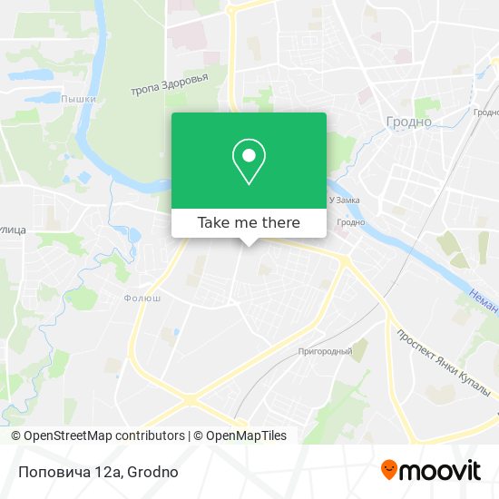 Поповича 12а map