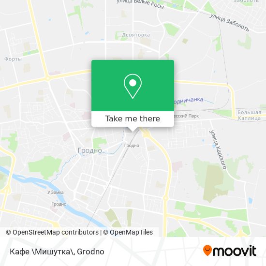 Кафе \Мишутка\ map