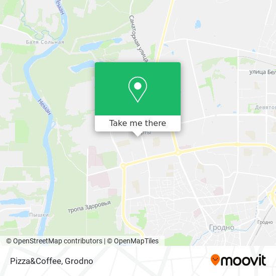 Pizza&Coffee map