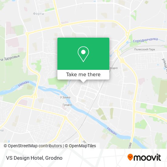 VS Design Hotel map