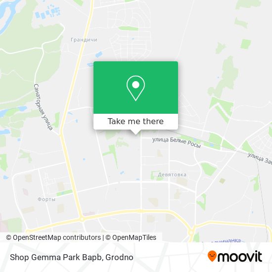 Shop Gemma Park Bapb map