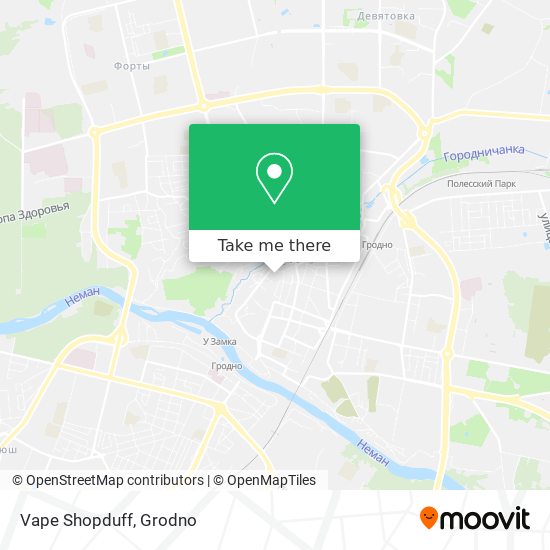 Vape Shopduff map