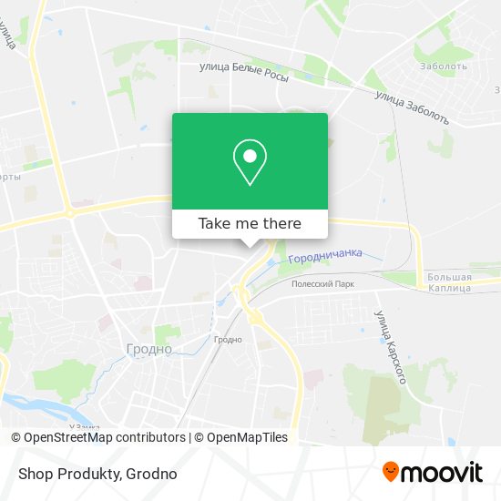Shop Produkty map