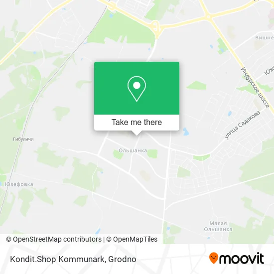 Kondit.Shop Kommunark map