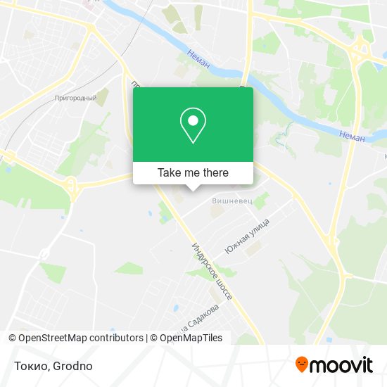 Токио map