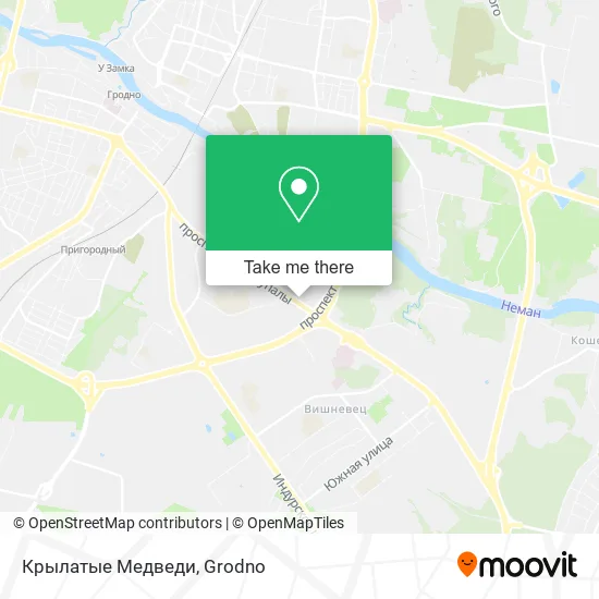 Крылатые Медведи map