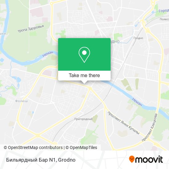 Бильярдный Бар N1 map