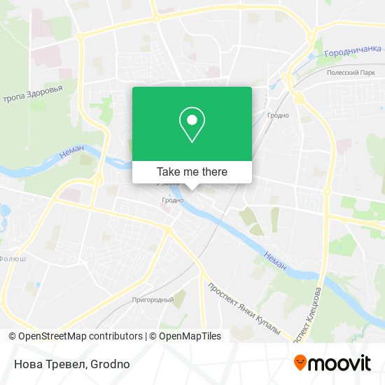 Нова Тревел map