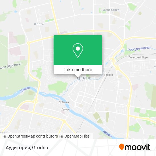 Аудитория map