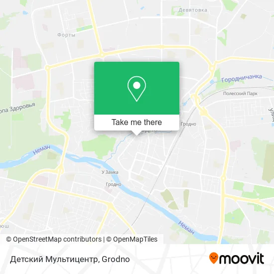 Детский Мультицентр map
