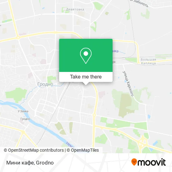 Мини кафе map