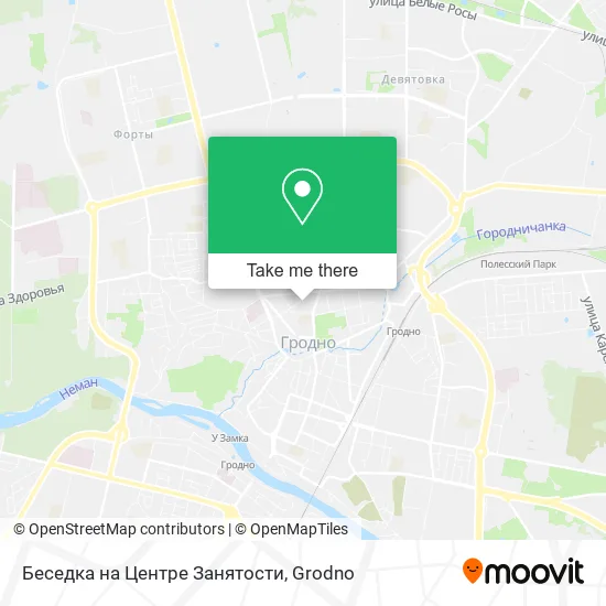 Беседка на Центре Занятости map