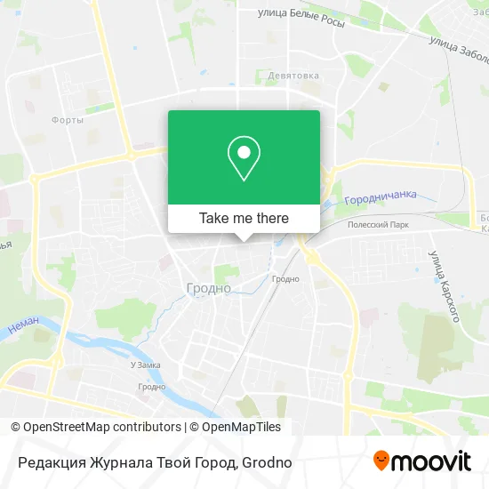 Редакция Журнала Твой Город map