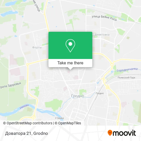 Доватора 21 map