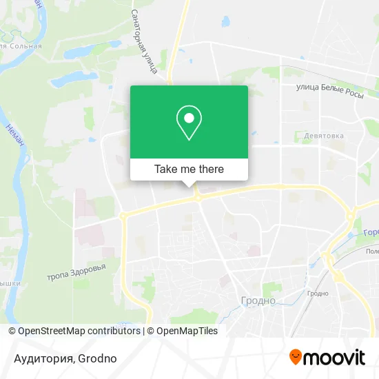 Аудитория map