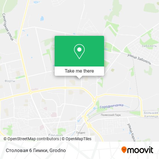Столовая 6 Гимки map