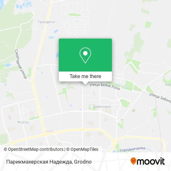 Парикмахерская Надежда map