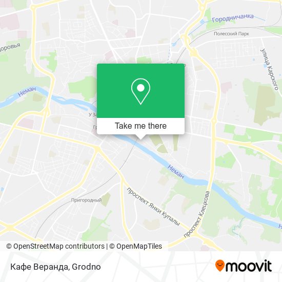 Кафе Веранда map