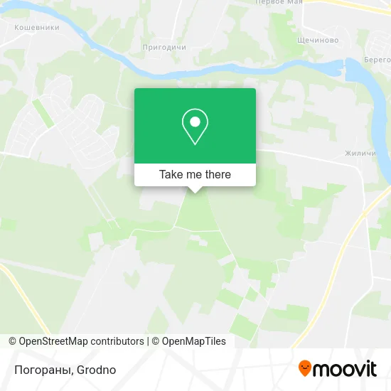 Погораны map