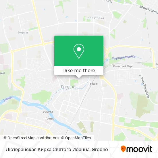 Лютеранская Кирха Святого Иоанна map