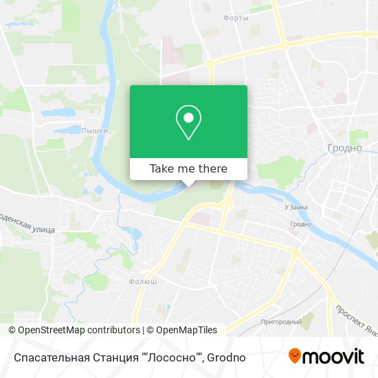 Спасательная Станция ""Лососно"" map