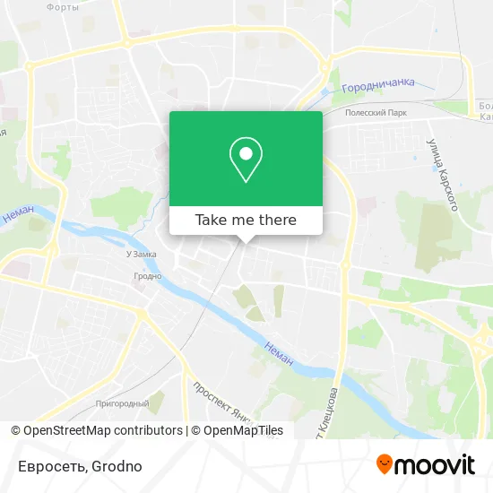 Евросеть map