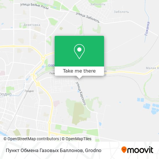 Пункт Обмена Газовых Баллонов map