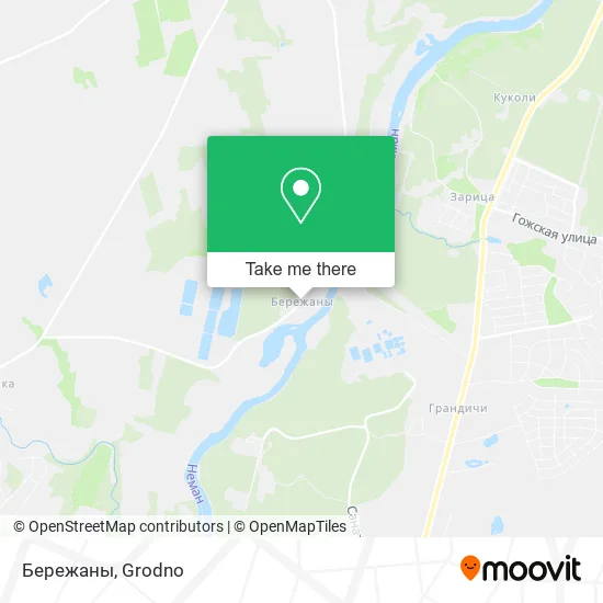 Бережаны map