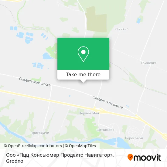 Ооо «Пцц Консьюмер Продактс Навигатор» map