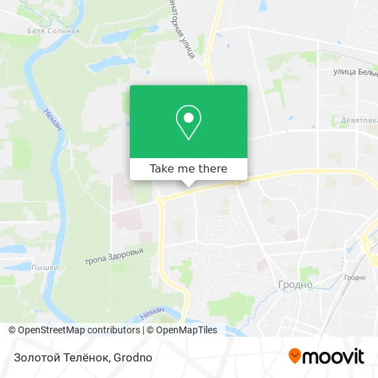 Золотой Телёнок map