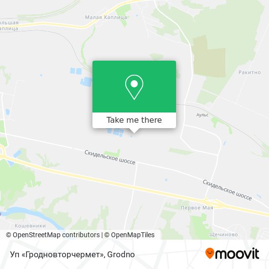 Уп «Гродновторчермет» map