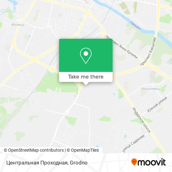 Центральная Проходная map