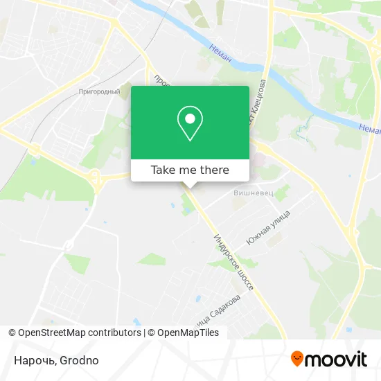 Нарочь map