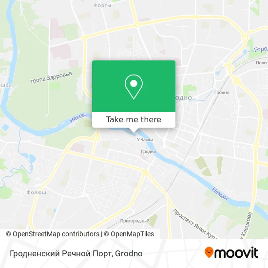 Гродненский Речной Порт map