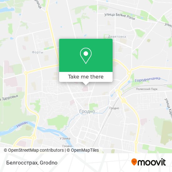 Белгосстрах map