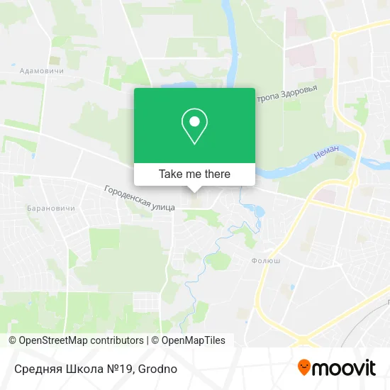 Средняя Школа №19 map