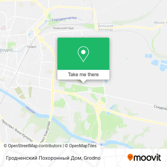 Гродненский Похоронный Дом map